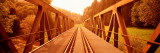 Railroad Tracks and Bridge Germany