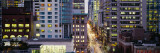 Buildings in a City  Hornby Street  Vancouver  British Columbia  Canada