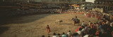 Spectators Watching Bullfighting in a Stadium  Spain