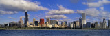 Illinois  Chicago  Panoramic View of an Urban Skyline by the Shore