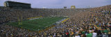 High Angle View of a Football Stadium Full of Spectators  Notre Dame Stadium  South Bend