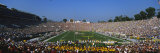 High Angle View of a Football Stadium Full of Spectators  the Rose Bowl  Pasadena