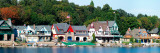 Boathouse Row at the Waterfront  Schuylkill River  Philadelphia  Pennsylvania  USA