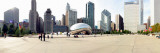 Buildings in a City  Millennium Park  Chicago  Illinois  USA