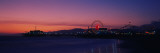 Santa Monica Pier at Dusk  Santa Monica  California  USA