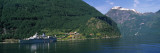 Cruise Ship in the Fjord  Geiranger Fjord  Geiranger  More Og Romsdal  Norway