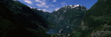 Cruise Ship in the Fjord  Geiranger Fjord  Geiranger  More Og Romsdal  Norway