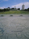 Park in Front of a Government Building  State Capitol Building  Nashville  Davidson County