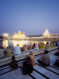 The Golden Temple  Holiest Shrine in the Sikh Religion  Amritsar  Punjab  India