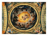 The Vision of St John the Evangelist  the Evangelists and the Doctors of the Church