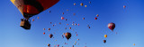 Hot Air Balloons at the International Balloon Festival  Albuquerque  New Mexico  USA