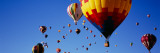Hot Air Balloons at the International Balloon Festival  Albuquerque  New Mexico  USA
