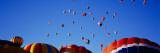 Hot Air Balloons at the International Balloon Festival  Albuquerque  New Mexico  USA
