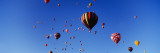 Hot Air Balloons at the International Balloon Festival  Albuquerque  New Mexico  USA