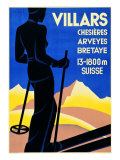 Advertising Poster for Villars