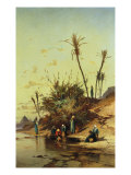 Landscape with Figures on the Nile