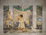 Sigismondo Pandolfo Malatesta Praying before St Sigismund
