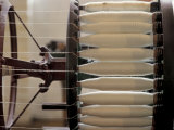 Bobbins with Machine-Spun Thread  Boott Cotton Mills  Lowell  Massachusetts