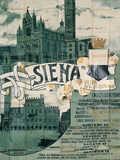 Poster of Siena Celebrations in August 1901