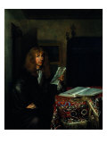 Portrait of a Man Reading a Letter