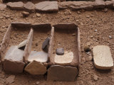 Anasazi Ancestral Puebloan Metates Y Manos  Betatakin Cliff Dwelling  Arizona