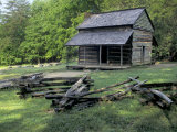 Log Cabin of John Oliver  Built in the 1820s  Great Smokey Mountains National Park  Tennessee
