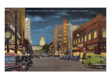 Sixteenth Street at Night  Denver