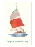 Sailboat Flying Spinnaker