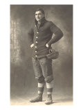 Vintage Football Player