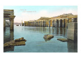 Temple at Phylae at Flooding of Nile