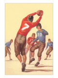 Vintage Football Player