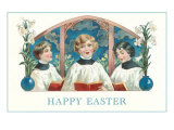 Happy Easter  Three Altar Boys