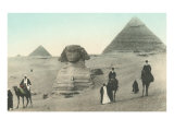 Englishmen Visiting Pyramids