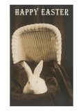 Happy Easter  Rabbit in Pram