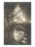 Capitol at Night  Washington  DC