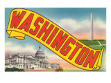Washington Monument  Capitol Building