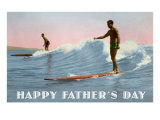 Happy Father's Day  Surfing Long Boards
