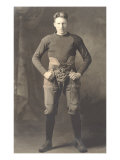 Vintage Football Player