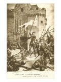 Scene of Jeanne d'Arc in Battle
