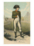 Standing Napoleon with Hand in Shirt