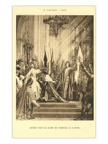 Scene of Jeanne d'Arc at the Pantheon  Paris
