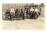 Vintage Fire Engine and Crew