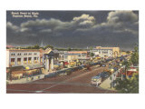 Night  Beach Street  Daytona Beach  Florida