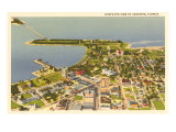 Aerial View of Sarasota  Florida