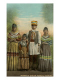 Seminole Indian Family  Florida