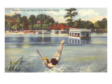 Lady Swimmer  Silver Springs  Florida