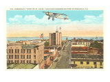 Spirit of St Louis over Pensacola  Florida