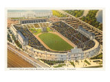 Soldier Field and Field Museum  Chicago  Illinois