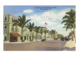 Shopping Street  Palm Beach  Florida
