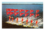 Water Skiers  Cypress Gardens  Florida